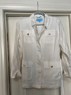 Draper James linen jacket